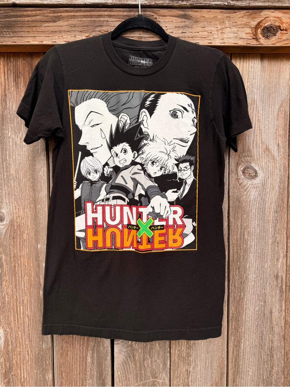Black Graphic Short-Sleeve Tee - Hunter Design